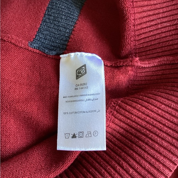 Mens Point Zero V-Neck Sweater - Picture 4 of 4